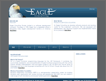 Tablet Screenshot of eagle-india.com